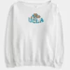 Oversized UCLA Off-the-Shoulder Sweatshirt,Oversized UCLA Off-the-Shoulder Sweatshirt Oversized UCLA Off-the-Shoulder Sweatshirt,Oversized UCLA Off-the-Shoulder Sweatshirt