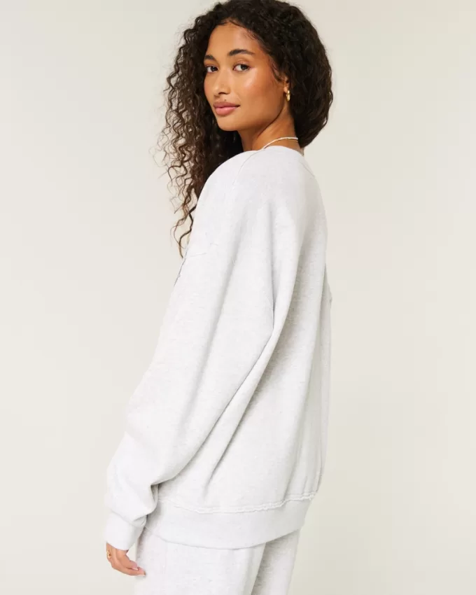 Oversized UGA Dawgs Graphic Notch-Neck Sweatshirt,Oversized UGA Dawgs Graphic Notch-Neck Sweatshirt Oversized UGA Dawgs Graphic Notch-Neck Sweatshirt,Oversized UGA Dawgs Graphic Notch-Neck Sweatshirt