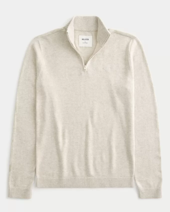 Quarter-Zip Sweater,Quarter-Zip Sweater Quarter-Zip Sweater,Quarter-Zip Sweater