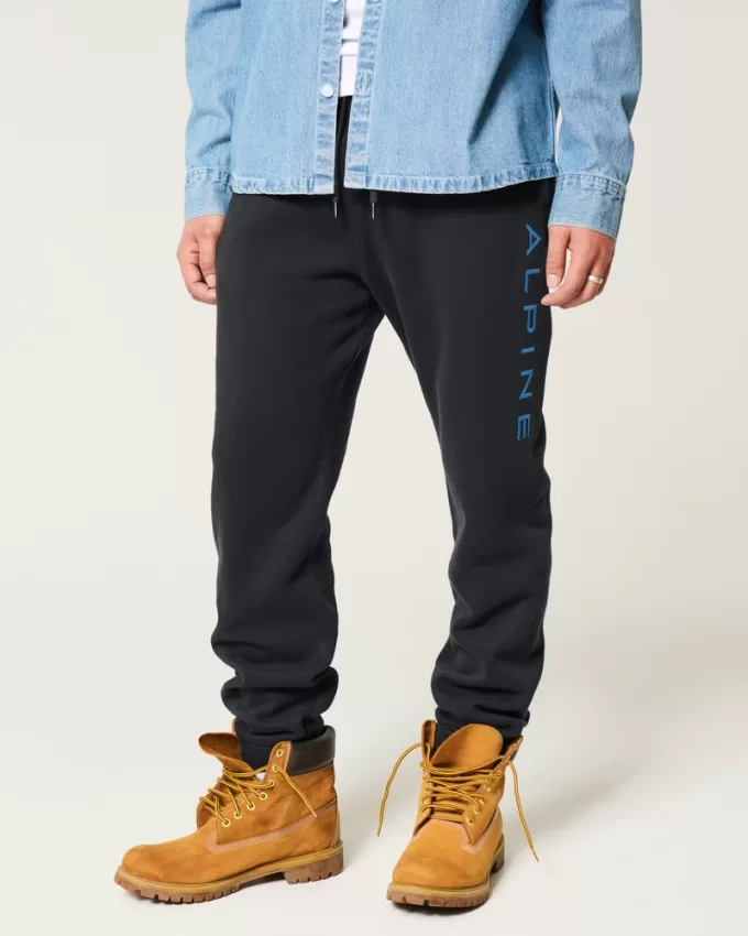 Relaxed Alpine Graphic Fleece Joggers,Relaxed Alpine Graphic Fleece Joggers Relaxed Alpine Graphic Fleece Joggers,Relaxed Alpine Graphic Fleece Joggers