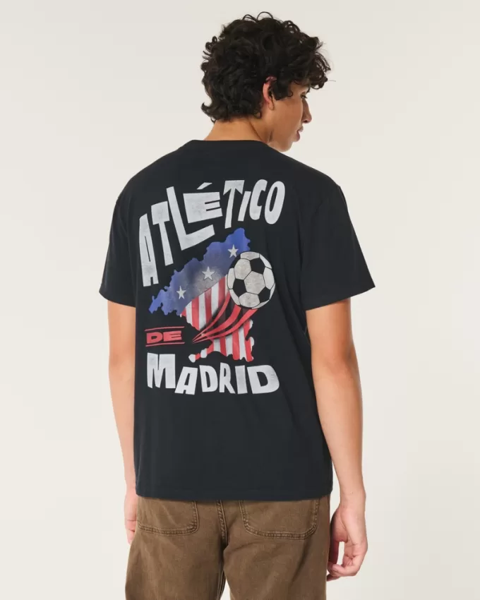 Relaxed Atlético de Madrid Graphic Tee,Relaxed Atlético de Madrid Graphic Tee Relaxed Atlético de Madrid Graphic Tee,Relaxed Atlético de Madrid Graphic Tee