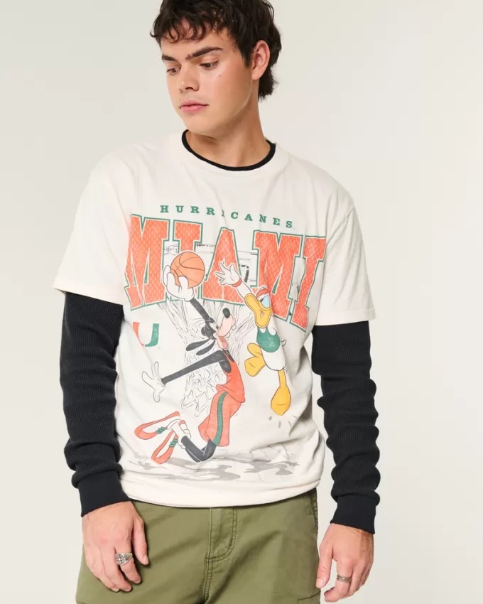 Relaxed Disney Miami Hurricanes Graphic Tee,Relaxed Disney Miami Hurricanes Graphic Tee Relaxed Disney Miami Hurricanes Graphic Tee,Relaxed Disney Miami Hurricanes Graphic Tee