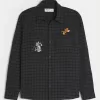 Relaxed Flannel Tom and Jerry Graphic Shirt,Relaxed Flannel Tom and Jerry Graphic Shirt Relaxed Flannel Tom and Jerry Graphic Shirt,Relaxed Flannel Tom and Jerry Graphic Shirt