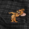 Relaxed Flannel Tom and Jerry Graphic Shirt,Relaxed Flannel Tom and Jerry Graphic Shirt Relaxed Flannel Tom and Jerry Graphic Shirt,Relaxed Flannel Tom and Jerry Graphic Shirt