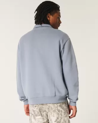 Relaxed Half-Zip Logo Sweatshirt,Relaxed Half-Zip Logo Sweatshirt Relaxed Half-Zip Logo Sweatshirt,Relaxed Half-Zip Logo Sweatshirt