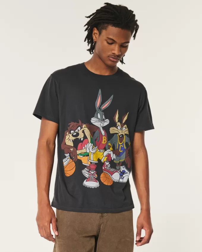 Relaxed Looney Tunes Tune Squad Graphic Tee,Relaxed Looney Tunes Tune Squad Graphic Tee