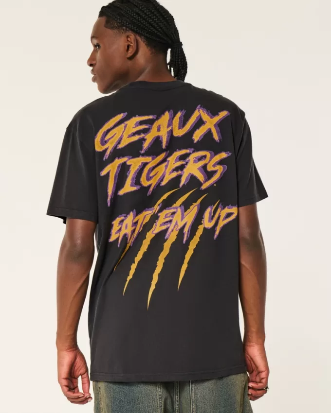 Relaxed Louisiana State University Tigers Graphic Tee,Relaxed Louisiana State University Tigers Graphic Tee Relaxed Louisiana State University Tigers Graphic Tee,Relaxed Louisiana State University Tigers Graphic Tee