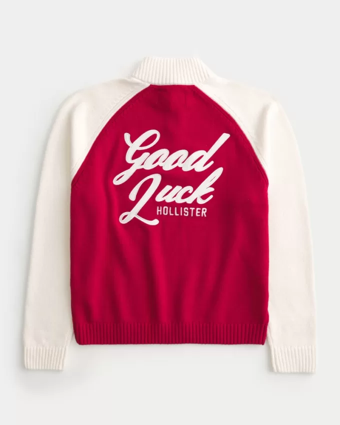 Relaxed Lunar New Year Graphic Quarter-Zip Sweater,Relaxed Lunar New Year Graphic Quarter-Zip Sweater Relaxed Lunar New Year Graphic Quarter-Zip Sweater,Relaxed Lunar New Year Graphic Quarter-Zip Sweater