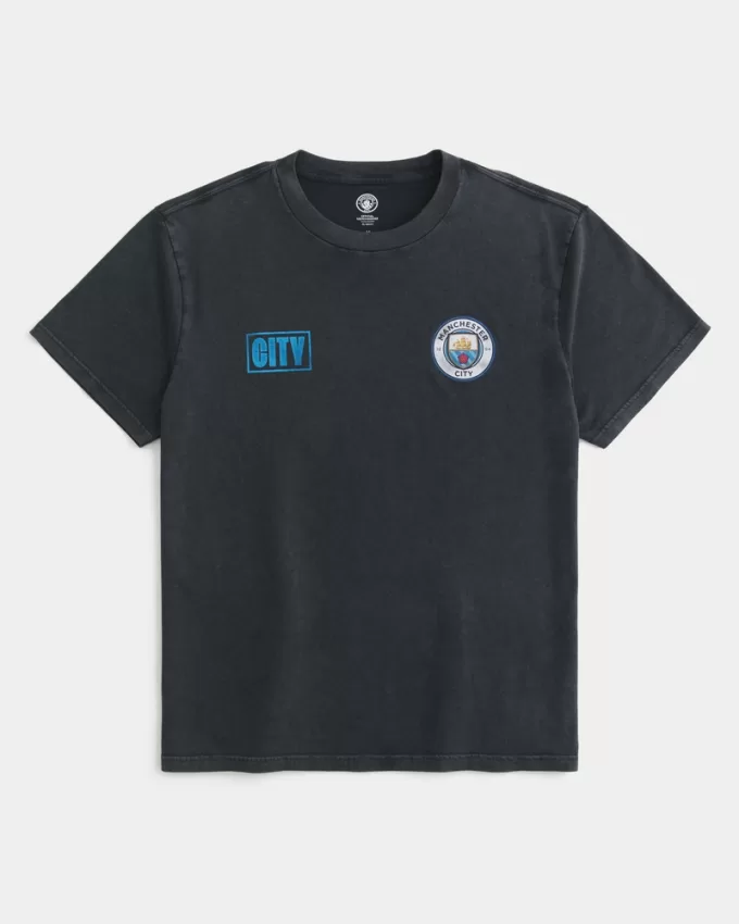 Relaxed Manchester City Graphic Tee,Relaxed Manchester City Graphic Tee Relaxed Manchester City Graphic Tee,Relaxed Manchester City Graphic Tee