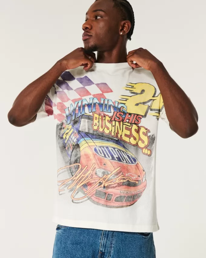 Relaxed NASCAR Jeff Gordon Graphic Tee,Relaxed NASCAR Jeff Gordon Graphic Tee Relaxed NASCAR Jeff Gordon Graphic Tee,Relaxed NASCAR Jeff Gordon Graphic Tee