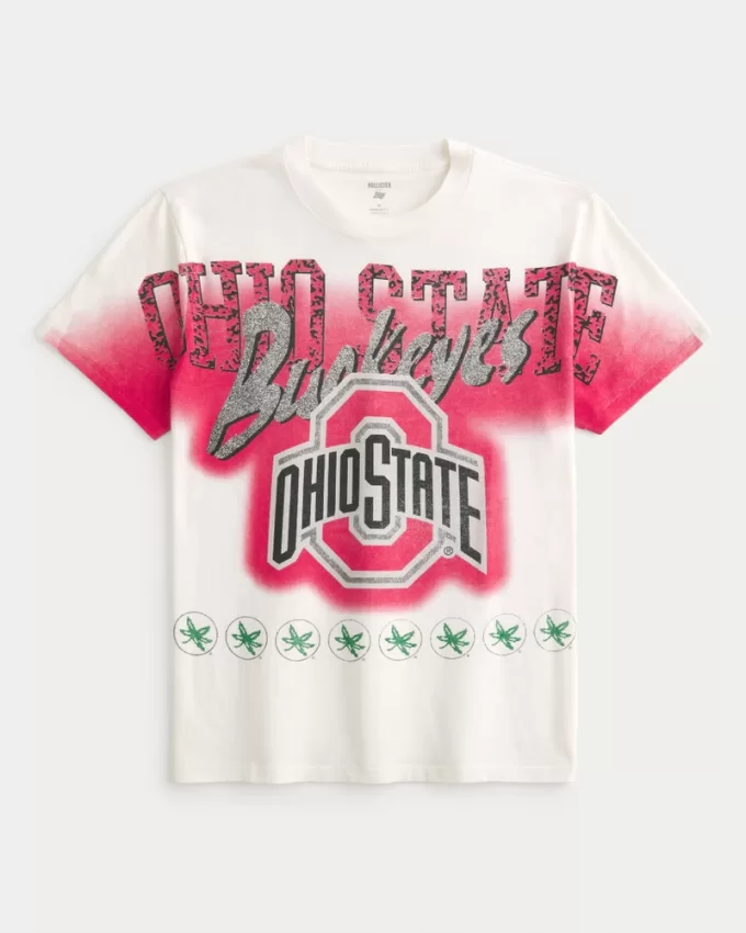 Relaxed Ohio State Buckeyes Graphic Tee,Relaxed Ohio State Buckeyes Graphic Tee Relaxed Ohio State Buckeyes Graphic Tee,Relaxed Ohio State Buckeyes Graphic Tee