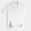 Relaxed Short-Sleeve Embroidered Western Graphic Shirt,Relaxed Short-Sleeve Embroidered Western Graphic Shirt Relaxed Short-Sleeve Embroidered Western Graphic Shirt,Relaxed Short-Sleeve Embroidered Western Graphic Shirt