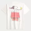 Relaxed Snoopy Graphic Tee,Relaxed Snoopy Graphic Tee Relaxed Snoopy Graphic Tee,Relaxed Snoopy Graphic Tee