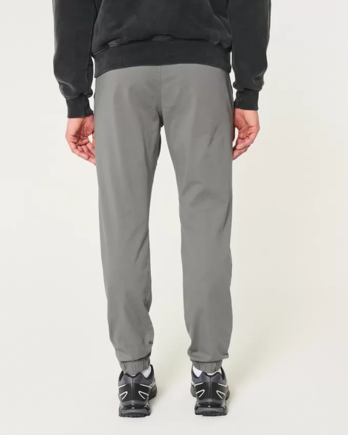 Relaxed Twill Joggers,Relaxed Twill Joggers