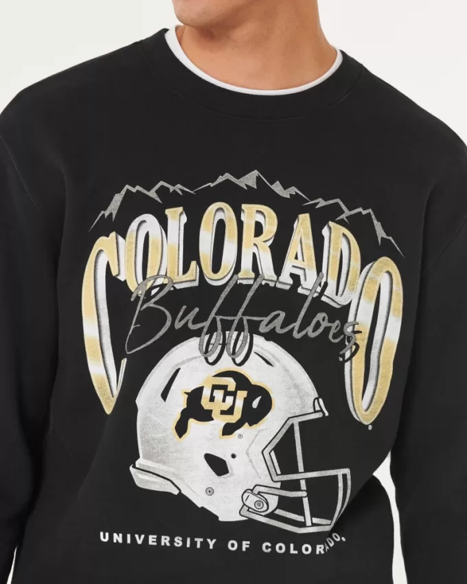 Relaxed University of Colorado Buffaloes Graphic Crew Sweatshirt,Relaxed University of Colorado Buffaloes Graphic Crew Sweatshirt Relaxed University of Colorado Buffaloes Graphic Crew Sweatshirt,Relaxed University of Colorado Buffaloes Graphic Crew Sweatshirt