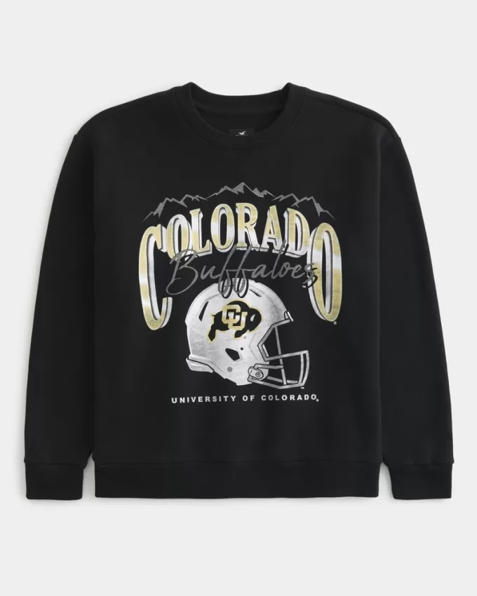 Relaxed University of Colorado Buffaloes Graphic Crew Sweatshirt,Relaxed University of Colorado Buffaloes Graphic Crew Sweatshirt Relaxed University of Colorado Buffaloes Graphic Crew Sweatshirt,Relaxed University of Colorado Buffaloes Graphic Crew Sweatshirt