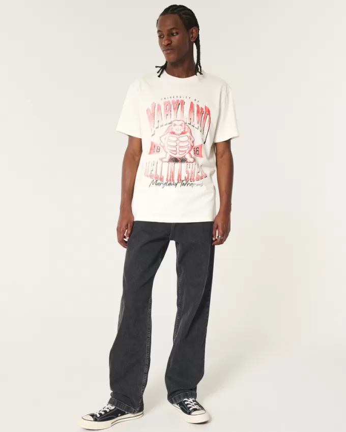 Relaxed University of Maryland Terrapins Graphic Tee,Relaxed University of Maryland Terrapins Graphic Tee Relaxed University of Maryland Terrapins Graphic Tee,Relaxed University of Maryland Terrapins Graphic Tee
