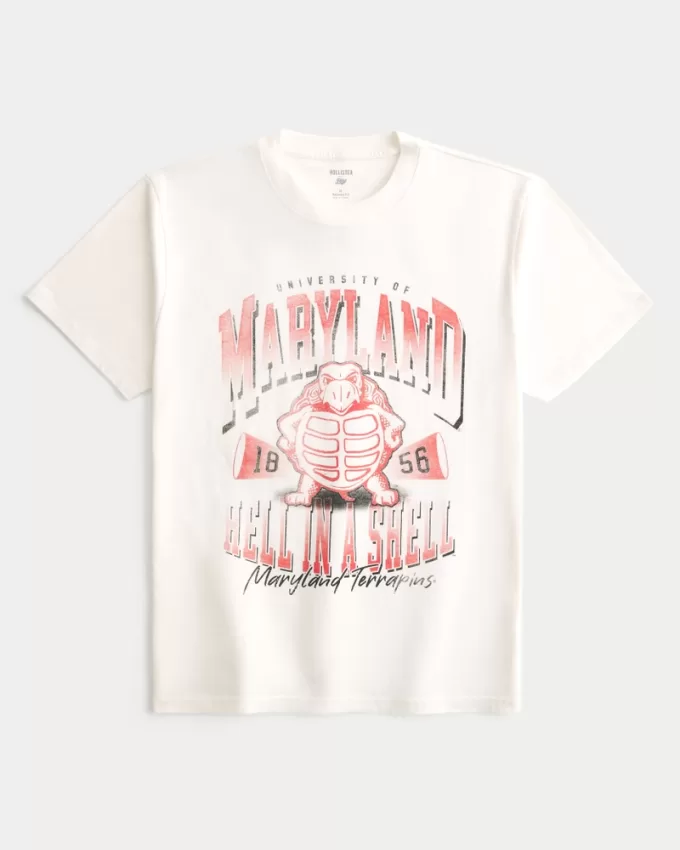Relaxed University of Maryland Terrapins Graphic Tee,Relaxed University of Maryland Terrapins Graphic Tee Relaxed University of Maryland Terrapins Graphic Tee,Relaxed University of Maryland Terrapins Graphic Tee