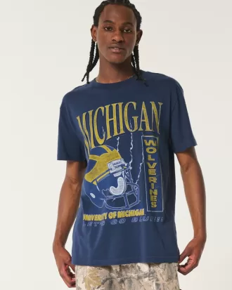 Relaxed University of Michigan Wolverines Graphic Tee,Relaxed University of Michigan Wolverines Graphic Tee Relaxed University of Michigan Wolverines Graphic Tee,Relaxed University of Michigan Wolverines Graphic Tee