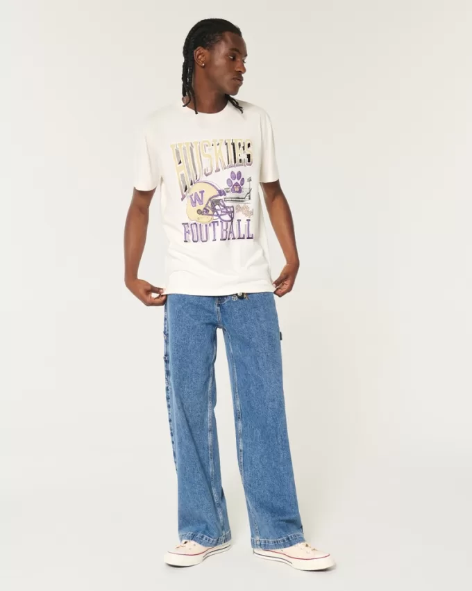 Relaxed University of Washington Huskies Graphic Tee,Relaxed University of Washington Huskies Graphic Tee Relaxed University of Washington Huskies Graphic Tee,Relaxed University of Washington Huskies Graphic Tee