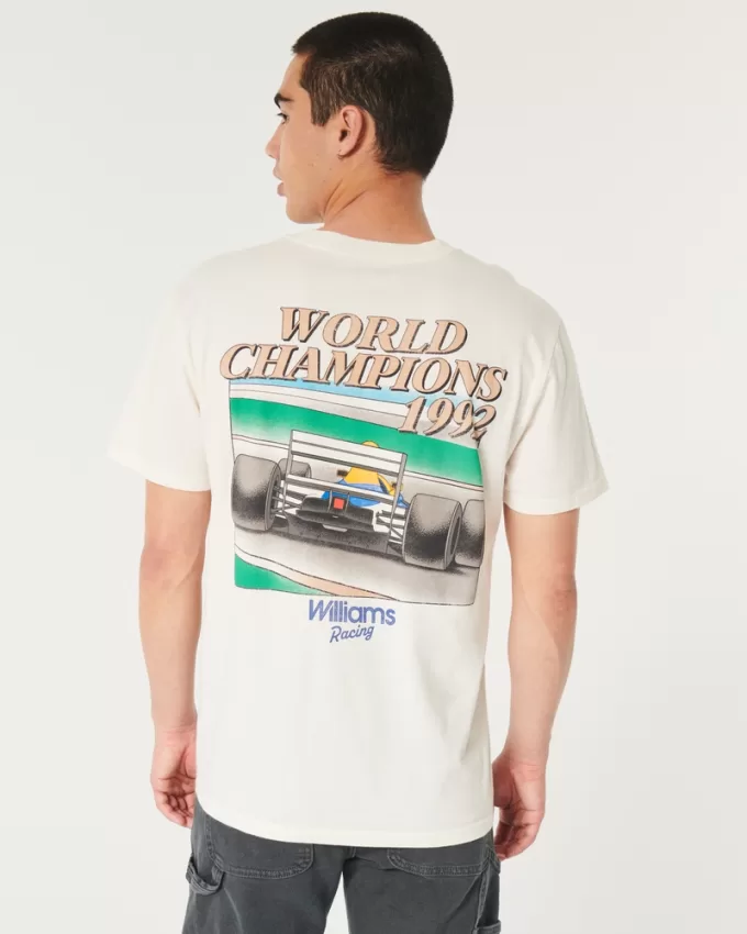Relaxed Williams Racing Graphic Tee,Relaxed Williams Racing Graphic Tee Relaxed Williams Racing Graphic Tee,Relaxed Williams Racing Graphic Tee