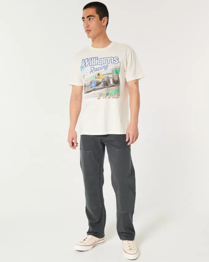Relaxed Williams Racing Graphic Tee,Relaxed Williams Racing Graphic Tee Relaxed Williams Racing Graphic Tee,Relaxed Williams Racing Graphic Tee