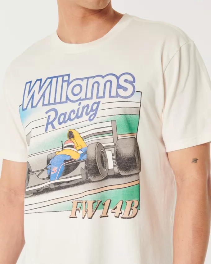 Relaxed Williams Racing Graphic Tee,Relaxed Williams Racing Graphic Tee Relaxed Williams Racing Graphic Tee,Relaxed Williams Racing Graphic Tee