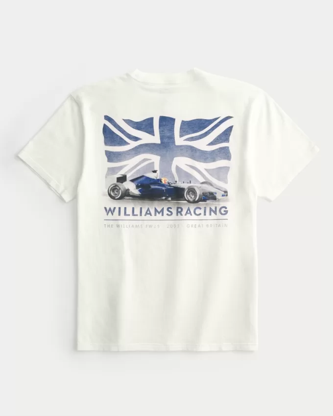Relaxed Williams Racing Graphic Tee,Relaxed Williams Racing Graphic Tee Relaxed Williams Racing Graphic Tee,Relaxed Williams Racing Graphic Tee