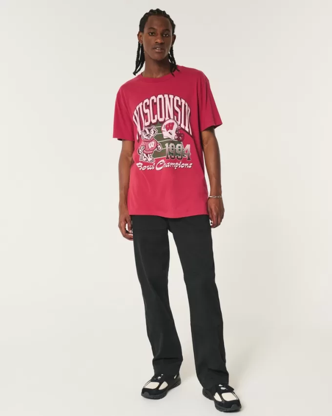 Relaxed Wisconsin Badgers Graphic Tee,Relaxed Wisconsin Badgers Graphic Tee Relaxed Wisconsin Badgers Graphic Tee,Relaxed Wisconsin Badgers Graphic Tee