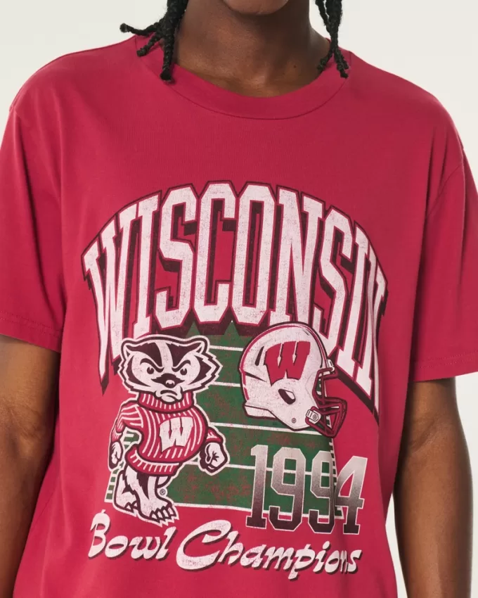 Relaxed Wisconsin Badgers Graphic Tee,Relaxed Wisconsin Badgers Graphic Tee Relaxed Wisconsin Badgers Graphic Tee,Relaxed Wisconsin Badgers Graphic Tee