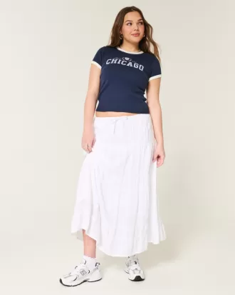 Ribbed Chicago Graphic Baby Tee,Ribbed Chicago Graphic Baby Tee Ribbed Chicago Graphic Baby Tee,Ribbed Chicago Graphic Baby Tee