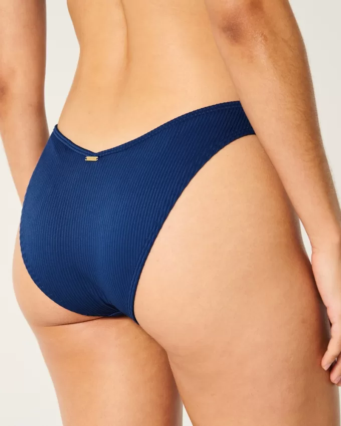 Ribbed High-Leg Cheeky Bikini Bottom,Ribbed High-Leg Cheeky Bikini Bottom Ribbed High-Leg Cheeky Bikini Bottom,Ribbed High-Leg Cheeky Bikini Bottom