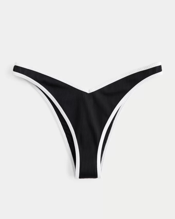 Ribbed High-Leg V-Waist Cheekiest Bikini Bottom,Ribbed High-Leg V-Waist Cheekiest Bikini Bottom Ribbed High-Leg V-Waist Cheekiest Bikini Bottom,Ribbed High-Leg V-Waist Cheekiest Bikini Bottom