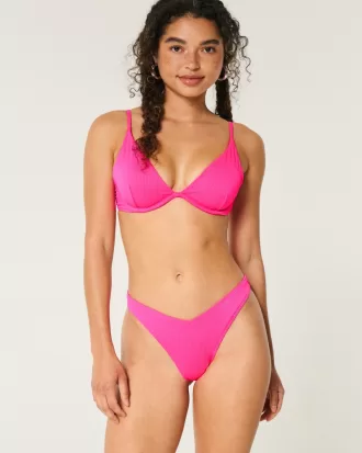 Ribbed High-Leg V-Waist Cheekiest Bikini Bottom,Ribbed High-Leg V-Waist Cheekiest Bikini Bottom Ribbed High-Leg V-Waist Cheekiest Bikini Bottom,Ribbed High-Leg V-Waist Cheekiest Bikini Bottom