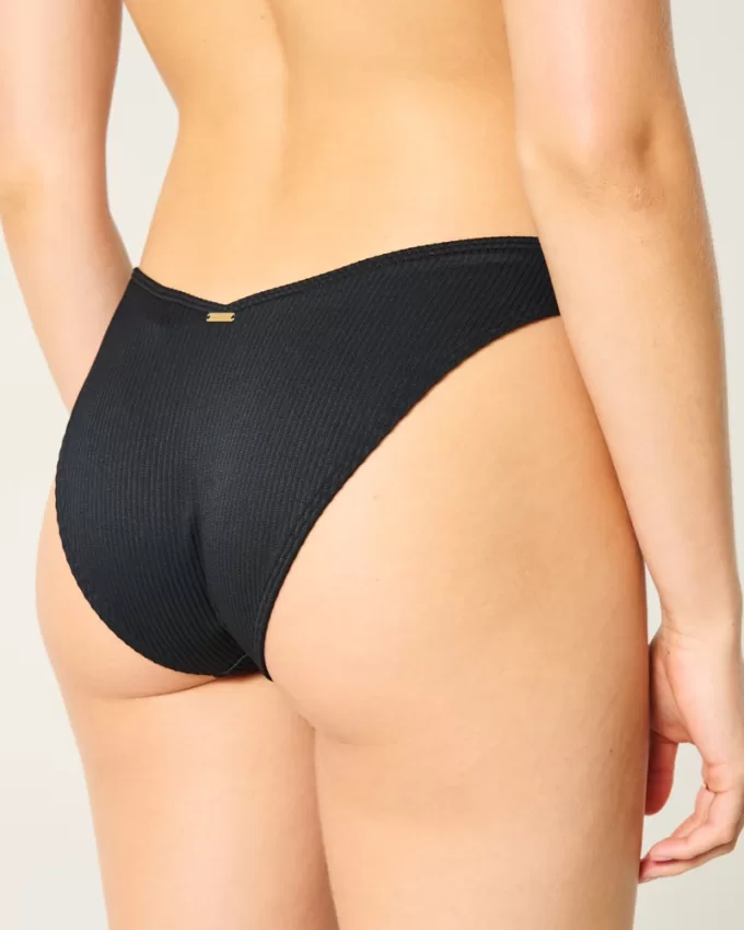 Ribbed High-Leg V-Waist Cheeky Bikini Bottom,Ribbed High-Leg V-Waist Cheeky Bikini Bottom Ribbed High-Leg V-Waist Cheeky Bikini Bottom,Ribbed High-Leg V-Waist Cheeky Bikini Bottom