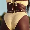 Ribbed High-Leg V-Waist Cheeky Bikini Bottom,Ribbed High-Leg V-Waist Cheeky Bikini Bottom Ribbed High-Leg V-Waist Cheeky Bikini Bottom,Ribbed High-Leg V-Waist Cheeky Bikini Bottom