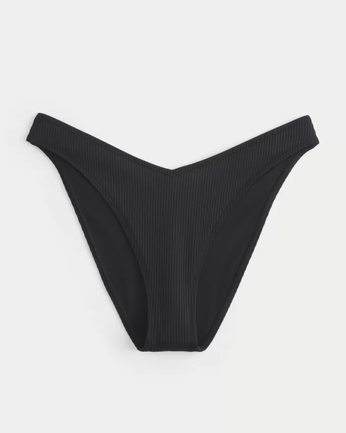 Ribbed High-Leg V-Waist Cheeky Bikini Bottom,Ribbed High-Leg V-Waist Cheeky Bikini Bottom Ribbed High-Leg V-Waist Cheeky Bikini Bottom,Ribbed High-Leg V-Waist Cheeky Bikini Bottom