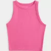 Ribbed High-Neck Tank,Ribbed High-Neck Tank Ribbed High-Neck Tank,Ribbed High-Neck Tank