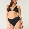 Ribbed High-Waist Bikini Bottom,Ribbed High-Waist Bikini Bottom Ribbed High-Waist Bikini Bottom,Ribbed High-Waist Bikini Bottom