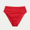 Ribbed High-Waist Bikini Bottom,Ribbed High-Waist Bikini Bottom Ribbed High-Waist Bikini Bottom,Ribbed High-Waist Bikini Bottom