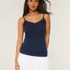 Ribbed Lace Trim Cami,Ribbed Lace Trim Cami Ribbed Lace Trim Cami,Ribbed Lace Trim Cami