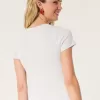 Ribbed Longer-Length Ma Chérie Graphic Baby Tee,Ribbed Longer-Length Ma Chérie Graphic Baby Tee Ribbed Longer-Length Ma Chérie Graphic Baby Tee,Ribbed Longer-Length Ma Chérie Graphic Baby Tee