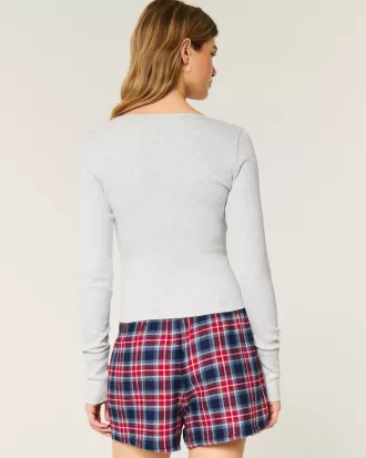 Ribbed Los Angeles Graphic Henley,Ribbed Los Angeles Graphic Henley Ribbed Los Angeles Graphic Henley,Ribbed Los Angeles Graphic Henley