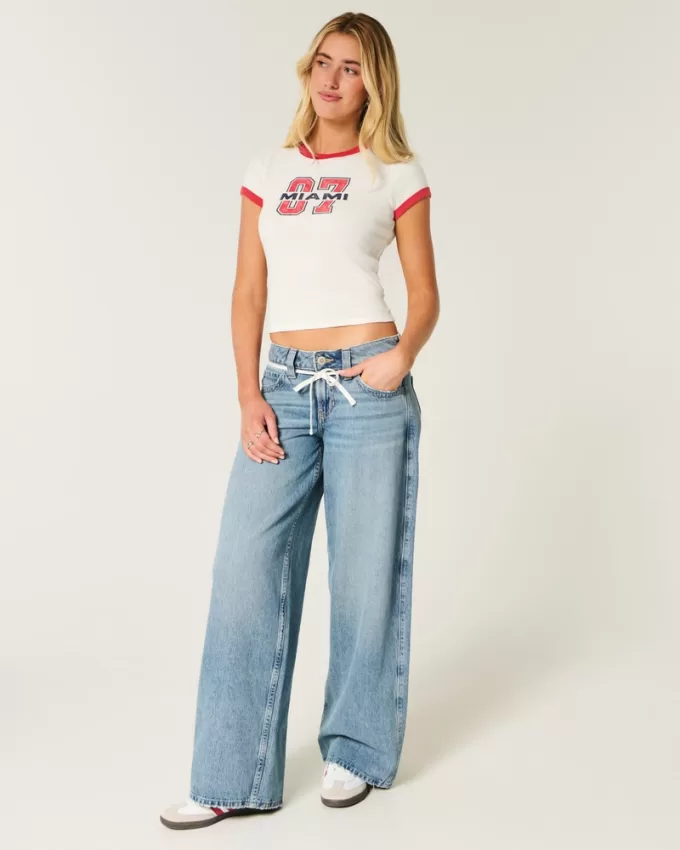 Ribbed Miami Graphic Baby Tee,Ribbed Miami Graphic Baby Tee Ribbed Miami Graphic Baby Tee,Ribbed Miami Graphic Baby Tee