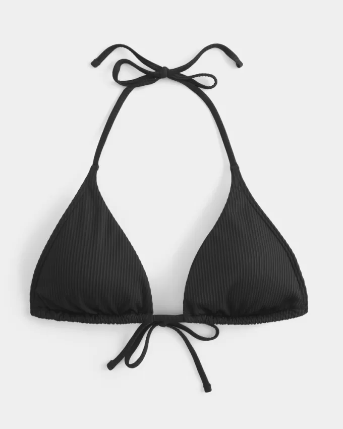 Ribbed Multi-Way Triangle Bikini Top,Ribbed Multi-Way Triangle Bikini Top Ribbed Multi-Way Triangle Bikini Top,Ribbed Multi-Way Triangle Bikini Top