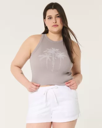 Ribbed Palm Tree Graphic Tank,Ribbed Palm Tree Graphic Tank Ribbed Palm Tree Graphic Tank,Ribbed Palm Tree Graphic Tank