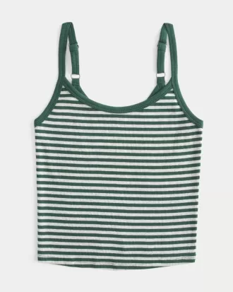 Ribbed Scoop Cami,Ribbed Scoop Cami