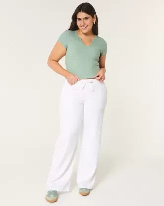 Ribbed Seamless Fabric Notch Neck Baby Tee,Ribbed Seamless Fabric Notch Neck Baby Tee Ribbed Seamless Fabric Notch Neck Baby Tee,Ribbed Seamless Fabric Notch Neck Baby Tee