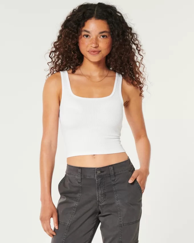 Ribbed Seamless Fabric Tank,Ribbed Seamless Fabric Tank Ribbed Seamless Fabric Tank,Ribbed Seamless Fabric Tank