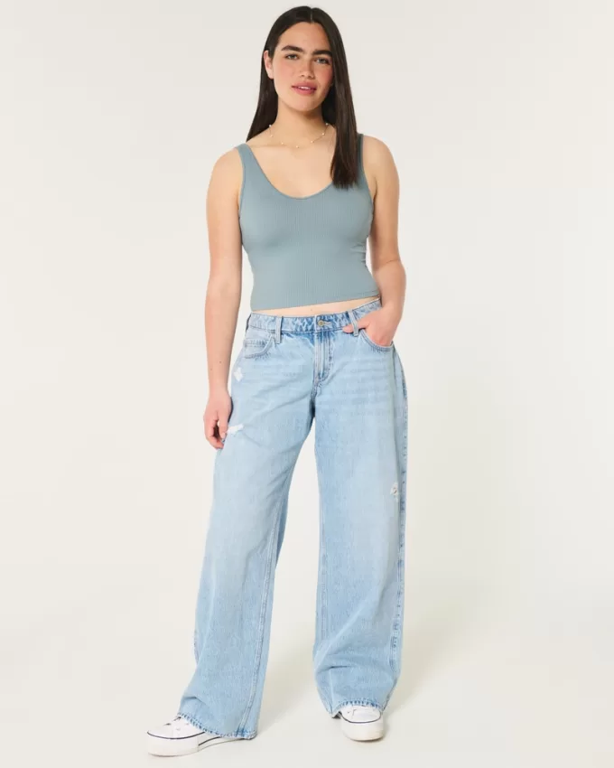 Ribbed Seamless Fabric V-Neck Tank,Ribbed Seamless Fabric V-Neck Tank Ribbed Seamless Fabric V-Neck Tank,Ribbed Seamless Fabric V-Neck Tank